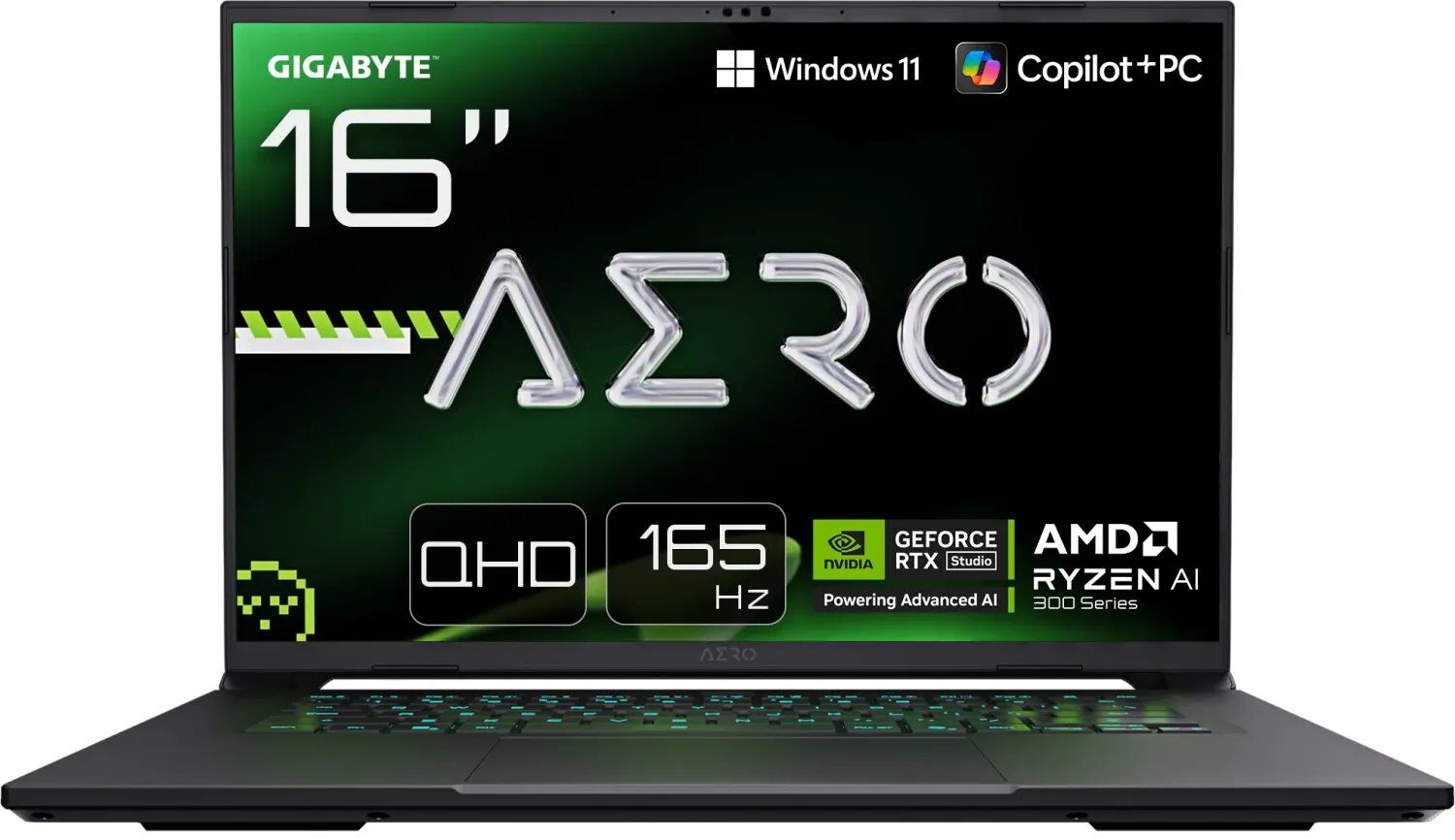 15251438_0_f Laptop Gigabyte AERO X16 Ryzen AI 7 350 / 32 GB / 1 TB / W11 / RTX 5070 / 165 Hz (1WH93EEC64AH)