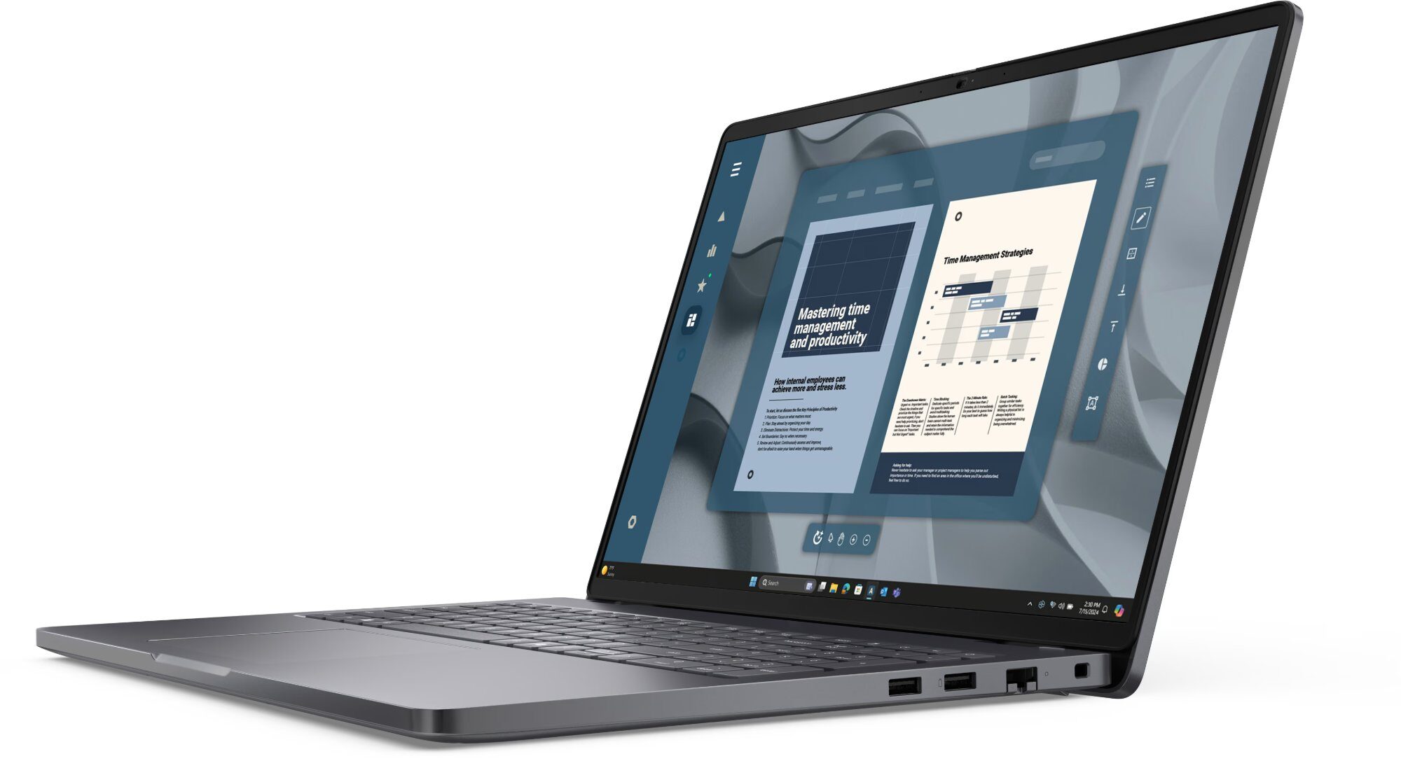 Laptop Dell Pro 16 PC16255 / 16" FHD / AMD Ryzen 5 220 / 16GB DDR5 / 512GB SSD / Windows 11 Pro (BTO507_PC16255_EMEA)