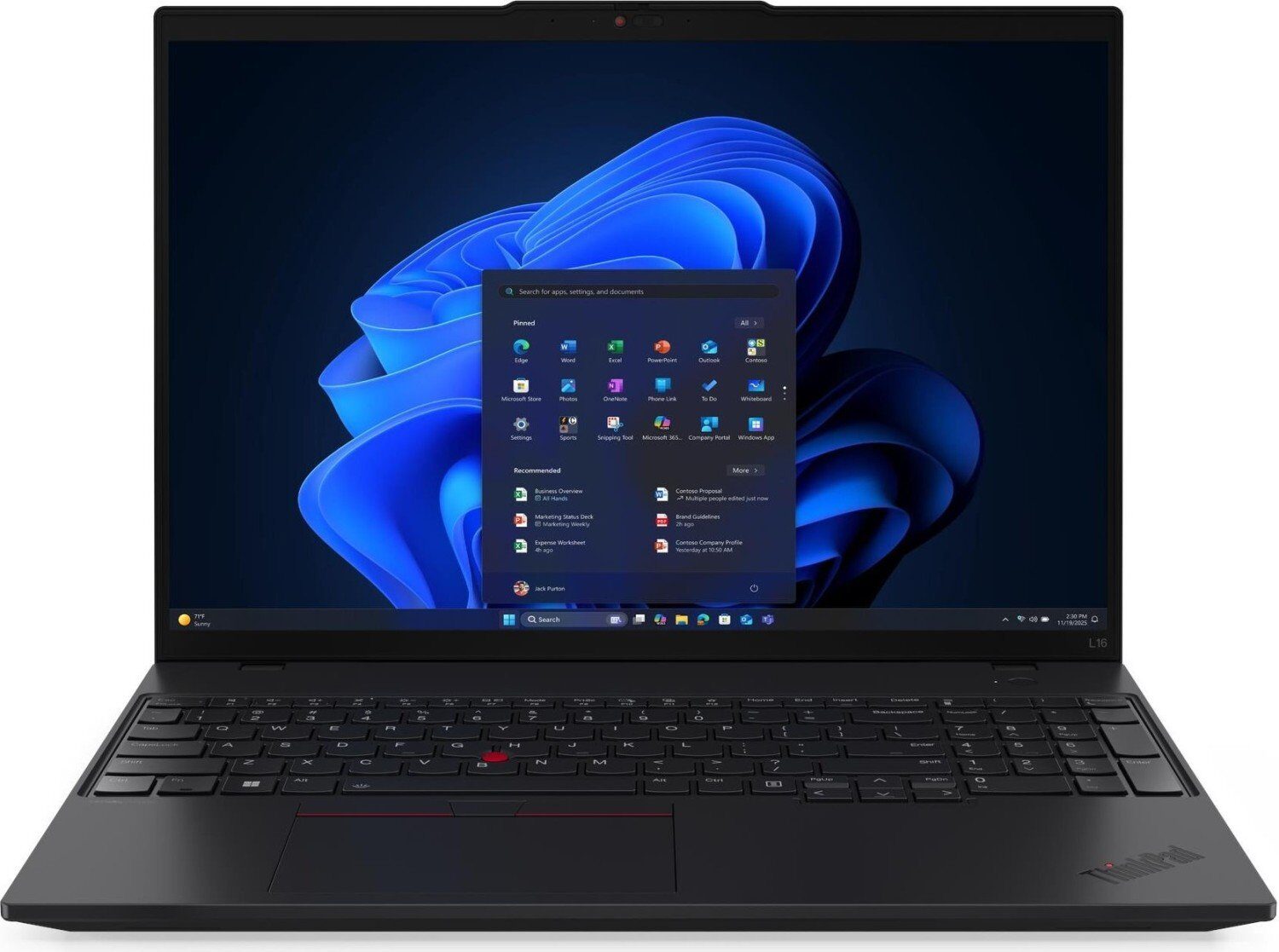 Laptop Lenovo ThinkPad L16 G2 Ultra 7 255U / 32 GB / 1 TB / W11 Pro (21SA003BPB)