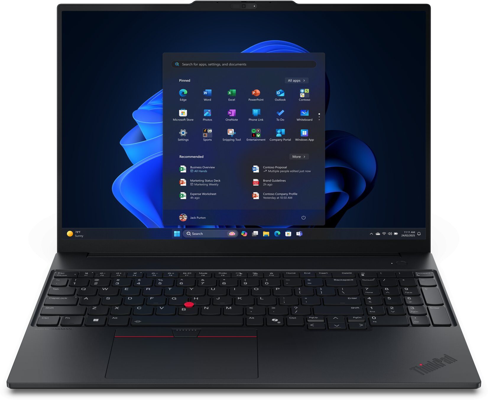 Laptop Lenovo ThinkPad E16 G3 Ultra 5 225U / 16 GB / 512 GB / W11 Pro (21SR0070PB)