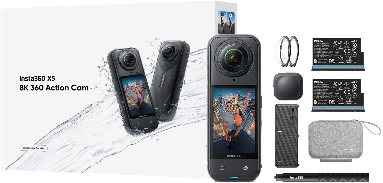 15371898_0_f Kamera Insta360 X5 Essentials Bundle czarny