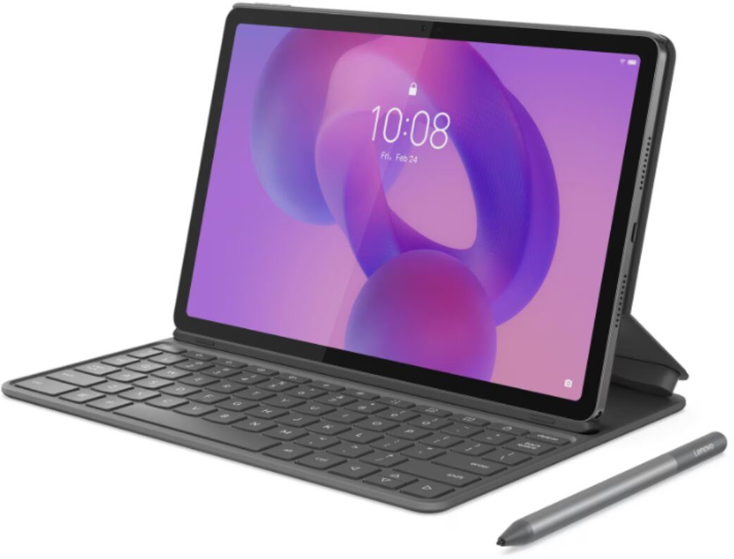 Tablet Lenovo Idea Tab + Lenovo Tab Pen + Klawiatura 11" 128 GB 5G Grafitowy (ZAFM0260PL)