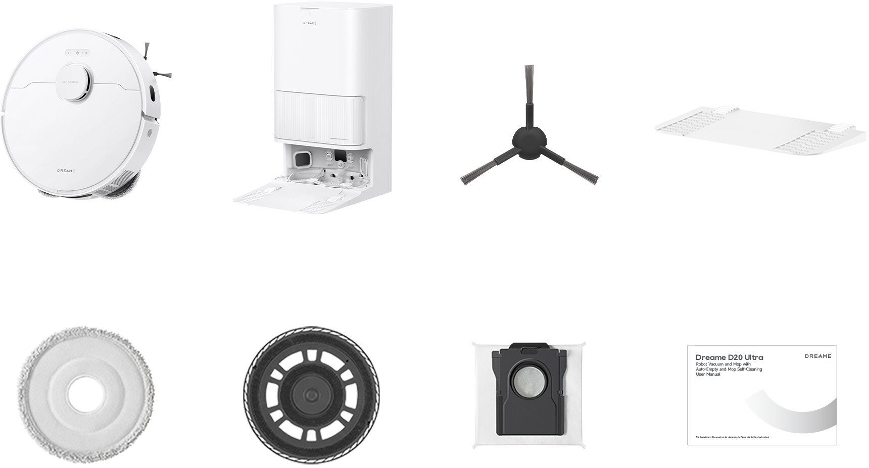 15388851_2_f Robot sprzątający Dreame D20 Ultra Biały