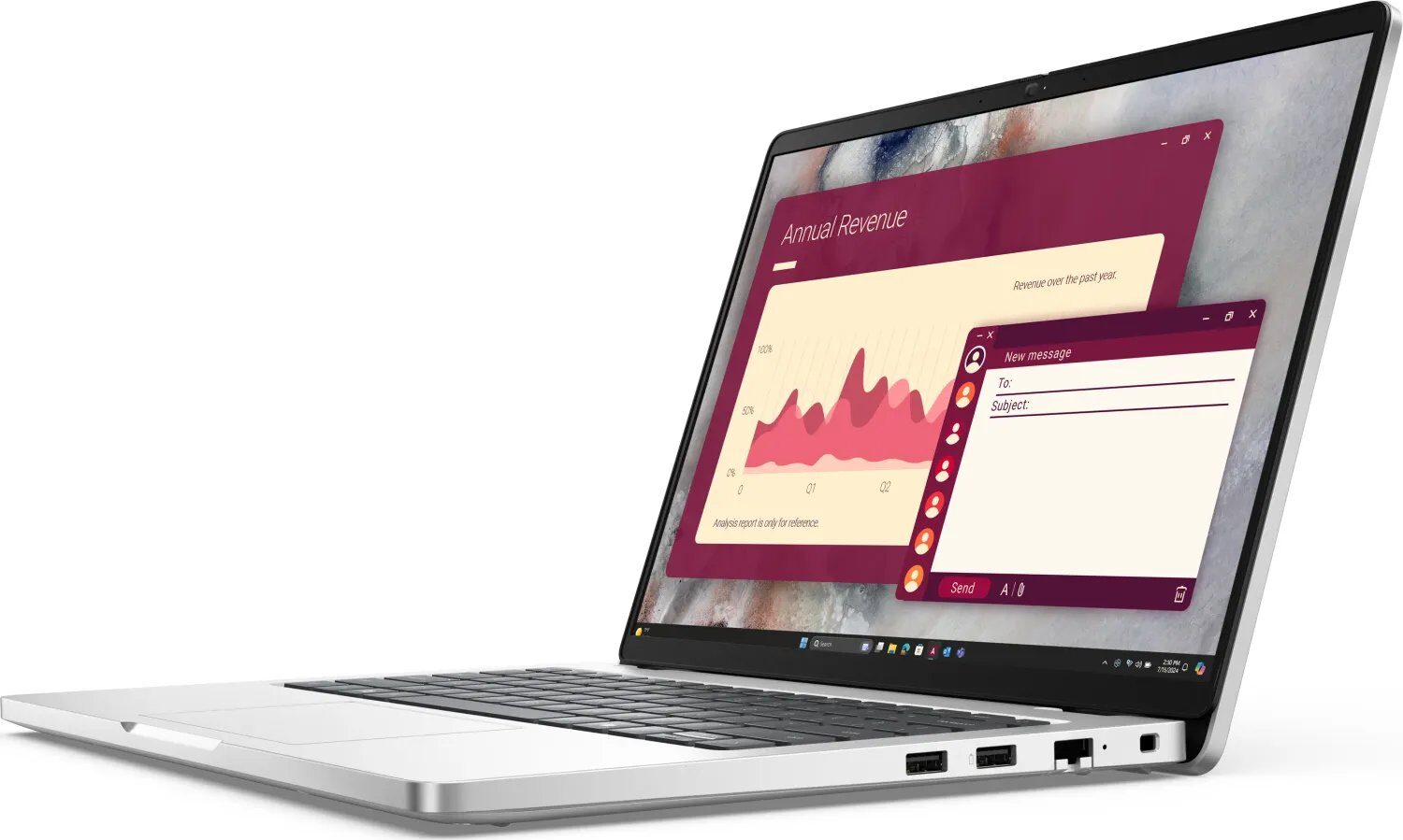 15389525_2_f Laptop Dell Pro 14 PC14250 Ultra 5 235U / 16 GB / 512 GB / W11 Pro (BTO106_PC14250_EMEA)