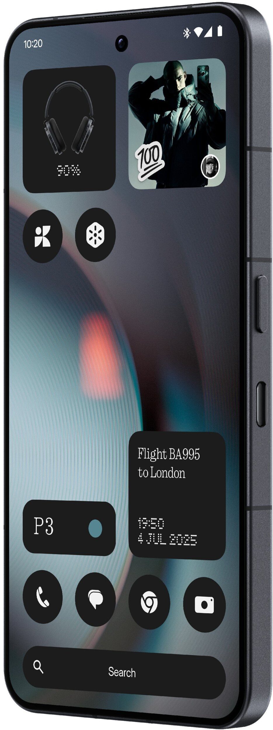 Smartfon Nothing Phone (3) 5G 12/256GB Czarny (A10000022)