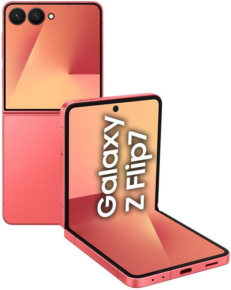 15402721_1_f Smartfon Samsung Galaxy Z Flip7 5G 12/256GB Koralowy (SM-F766BZRGEUE)