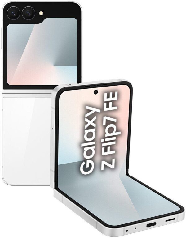 15403039_1_f Smartfon Samsung Galaxy Z Flip7 FE 5G 8/128GB Biały (SM-F761BZWGEUE)