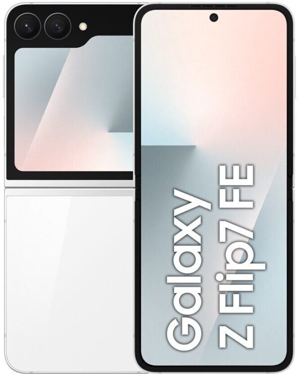 15403039_2_f Smartfon Samsung Galaxy Z Flip7 FE 5G 8/128GB Biały (SM-F761BZWGEUE)