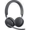 15406924_1_f Słuchawki Logitech Logitech Zone Wireless 2 Zestaw słuchawkowy Przewodowy i Bezprzewodowy Opaska na głowę Biuro/centrum telefoniczne USB Type-C Bluetooth Grafitowy