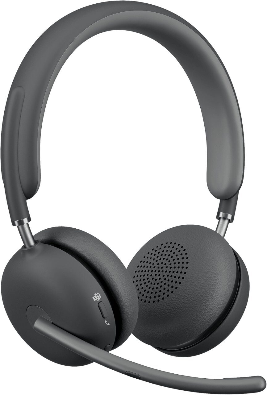 15406924_1_f Słuchawki Logitech Logitech Zone Wireless 2 Zestaw słuchawkowy Przewodowy i Bezprzewodowy Opaska na głowę Biuro/centrum telefoniczne USB Type-C Bluetooth Grafitowy