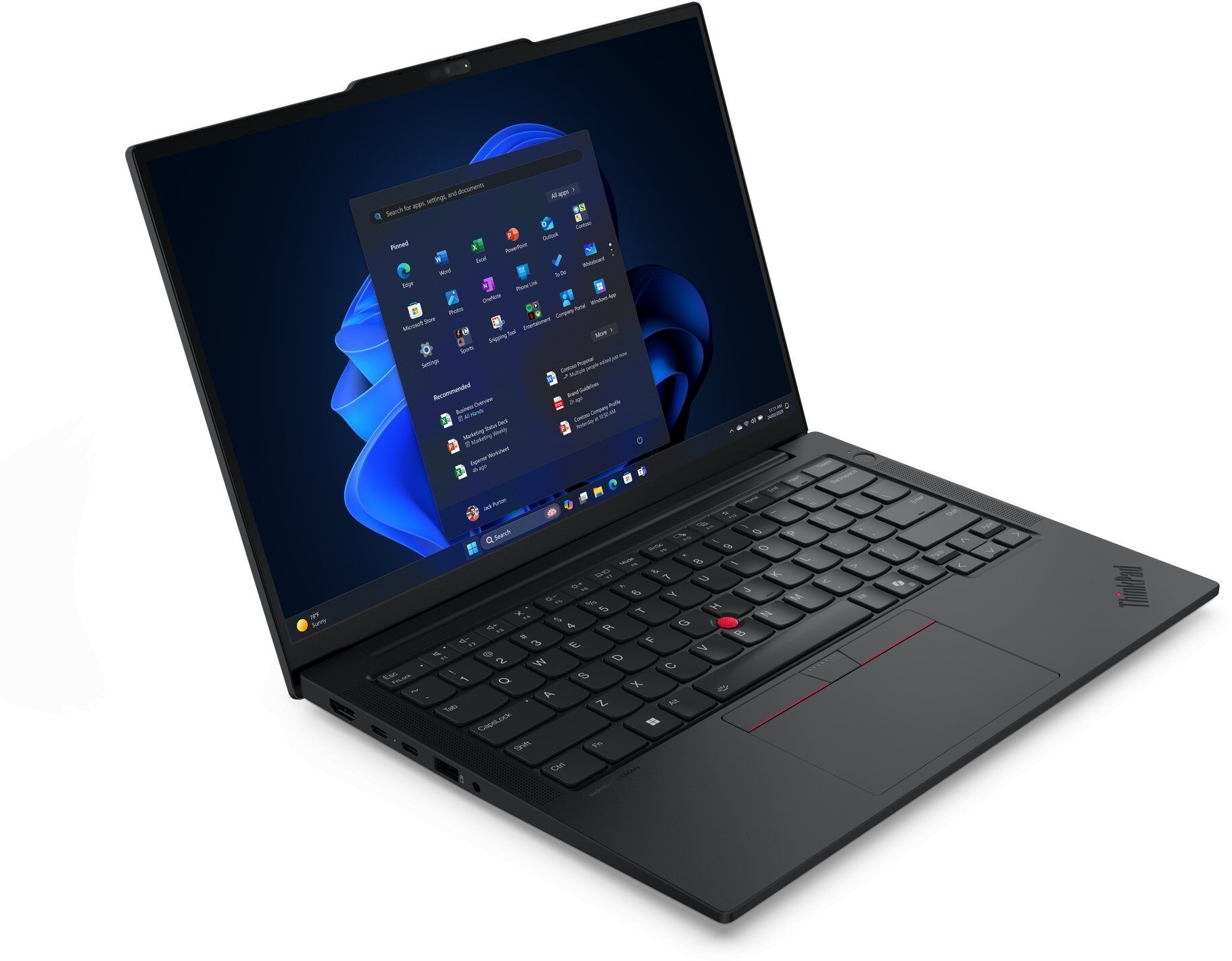 Laptop Lenovo ThinkPad E14 G7 Ryzen 5 230 / 16 GB / 512 GB / W11 Pro (21T0003PMH)