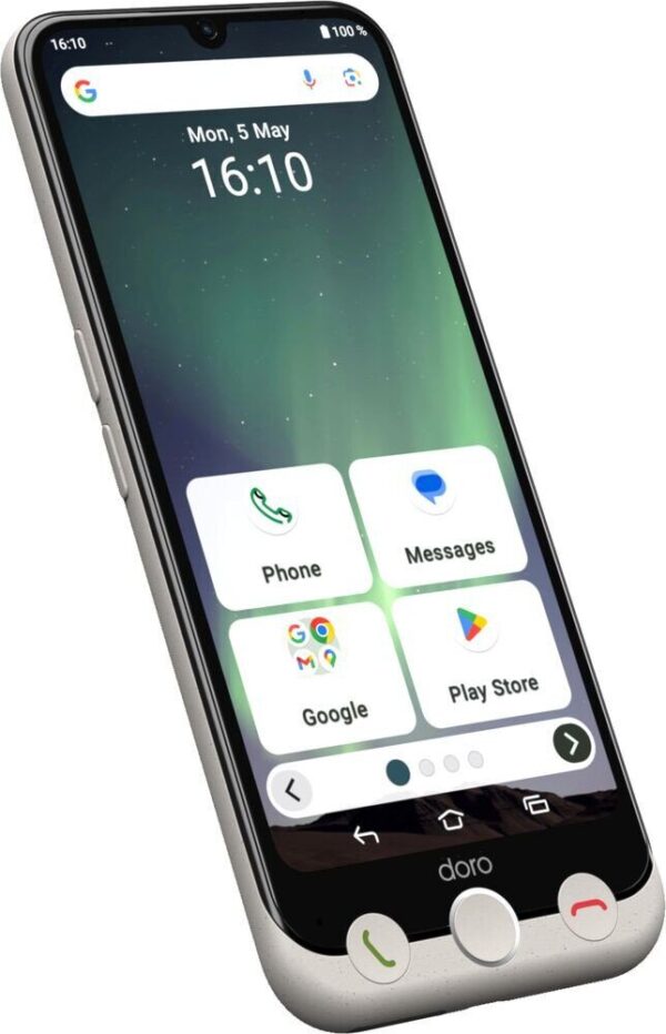 15410925_1_f Smartfon Doro Doro Aurora A30 WCS graphit (mit Wireless Charger)