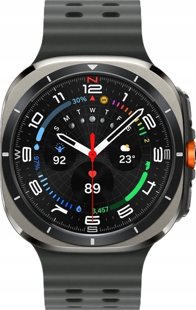 15415637_2_f Smartwatch Samsung Galaxy Watch Ultra LTE 47mm (2025) Titan Silver (SM-L705FZS2E)