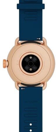 Smartwatch WITHINGS SAS Withings Scanwatch 2 - zegarek z funkcją EKG, pomiarem pulsu i SPO2 oraz mierzeniem aktywności fizycznej i snu (38mm, blue rose gold)