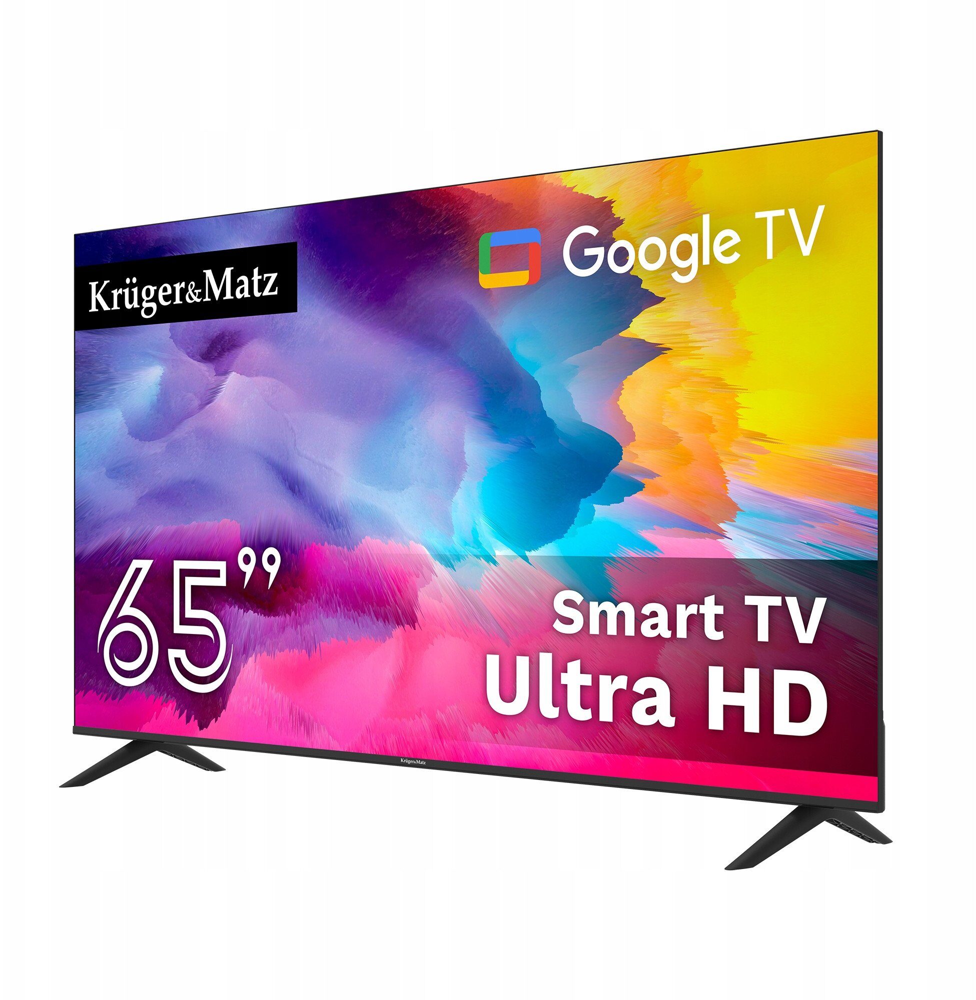 15444844_1_f Telewizor Kruger&Matz Telewizor Kruger&Matz 65" UHD Google TV 5.0 DVB-T2/T/C H.265 HEVC