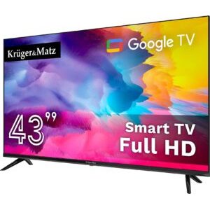15447871_0_f Telewizor Kruger&Matz Telewizor Kruger&Matz 43" FHD Google TV, DVB-T2/S2/T/C H.265 HEVC
