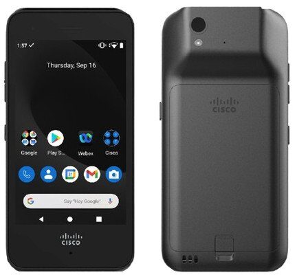15460004_0_f Smartfon Cisco Cisco 840 10,2 cm (4") Android 10 USB Type-C 3 GB 32 GB 3040 mAh Czarny