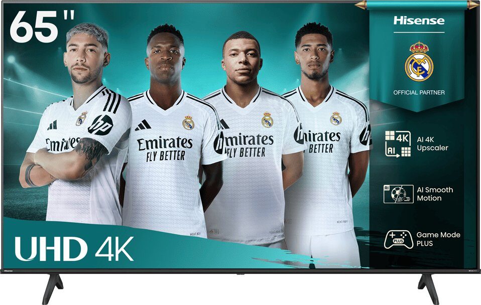 15468575_0_f Telewizor Hisense 65A6Q Telewizor 165,1 cm (65") 4K Ultra HD Smart TV Wi-Fi Czarny 330 cd/m²