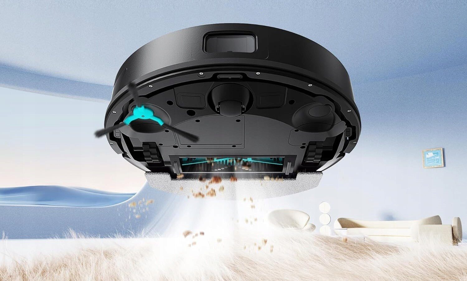 15472359_3_f Robot sprzątający Ultenic T20 Pro Robot sprzątający ze stacją 8000 Pa 3,5l 2h pracy