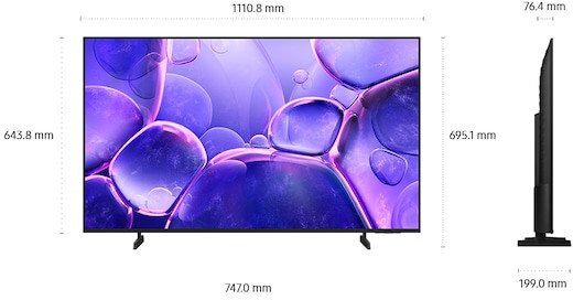 15494983_2_f Telewizor Samsung UE50U8072F LED 50'' 4K Ultra HD Tizen
