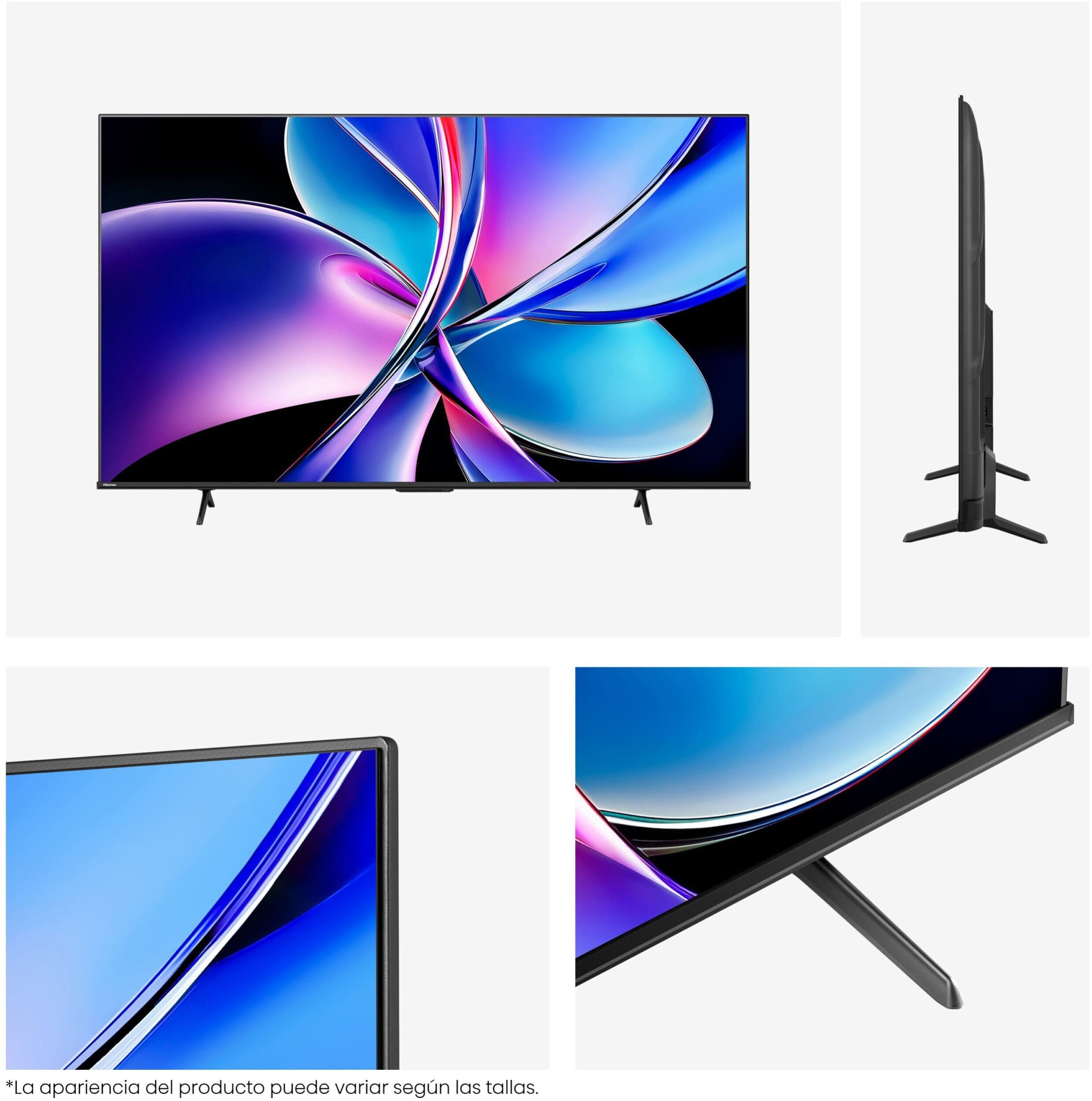 15495001_1_f Telewizor Hisense 55E7Q PRO Telewizor 139,7 cm (55") 4K Ultra HD Smart TV Wi-Fi Czarny 330 cd/m²