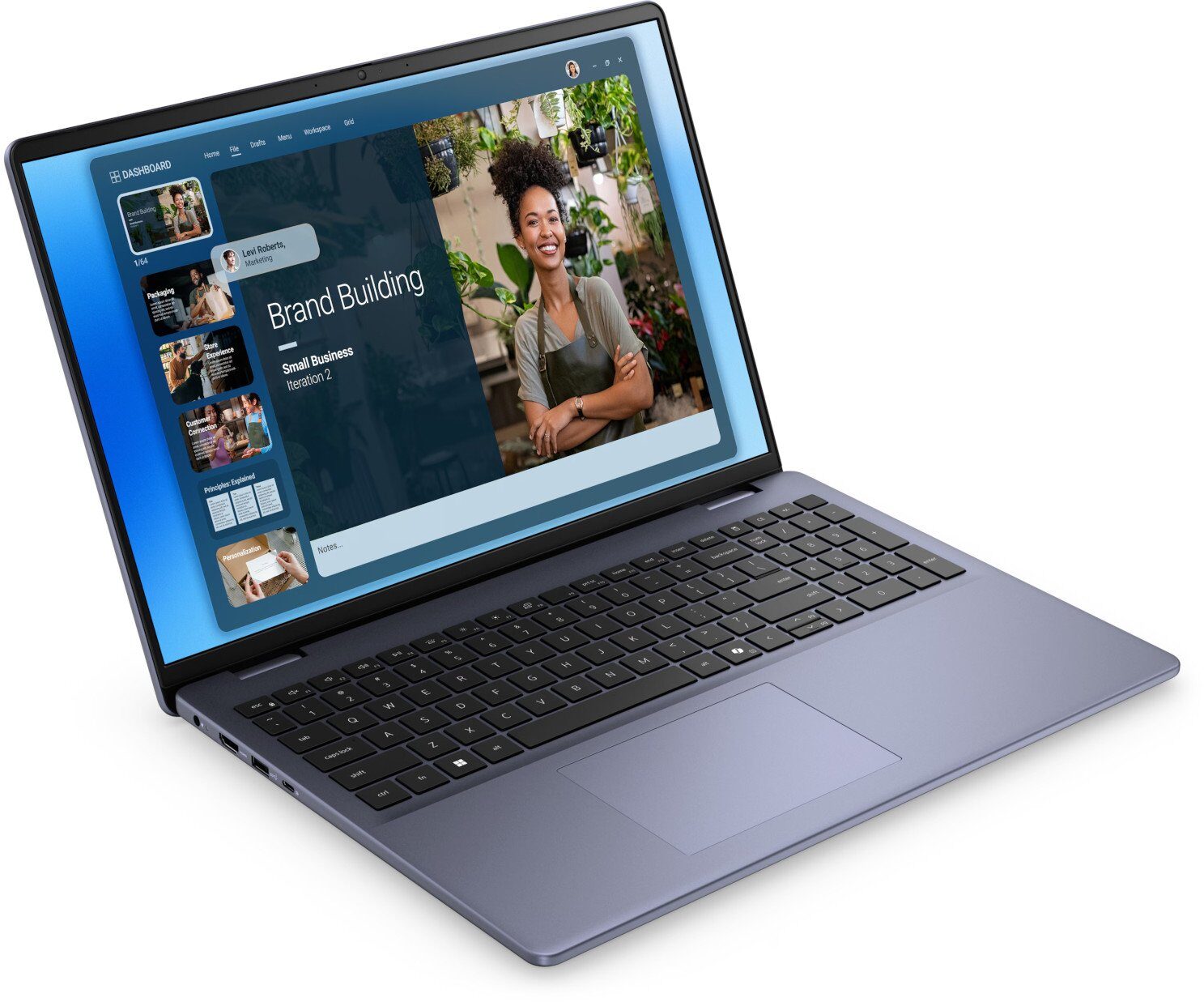 15498997_2_f Laptop Dell 16 DC16251 Core 5 120U / 16 GB / 512 GB / W11 Pro (DC16251_RPLU-R_004)