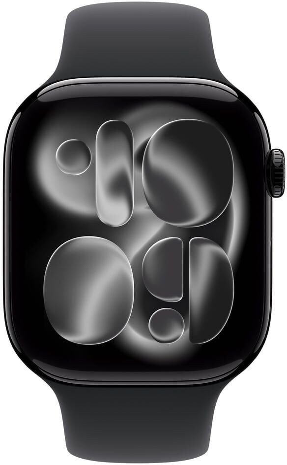 Smartwatch Apple Watch 11 GPS + Cellular 42mm Jet Black Alu Sport Band S/M Czarny (MF834MP-A)