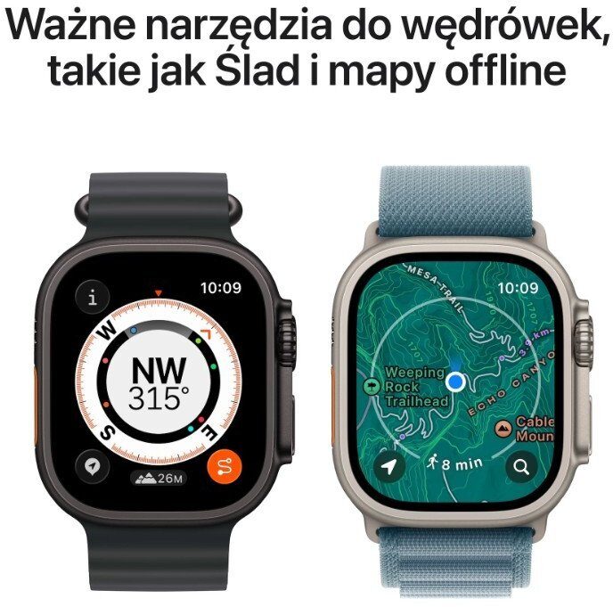 15518003_3_f Smartwatch Apple Watch Ultra 3 GPS + Cellular 49mm Black Titanium / Trail Loop M/L Czarny (MF1H4QP-A)