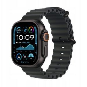 15519571_0_f Smartwatch Apple Watch Ultra 3 GPS + Cellular 49mm Black Titanium / Ocean Band Black (MF0J4QF/A)