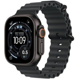 15525427_1_f Smartwatch Apple Watch Ultra 3 GPS + Cellular 49mm Black Titanium / Ocean Band Czarny (MF0J4ET/A)