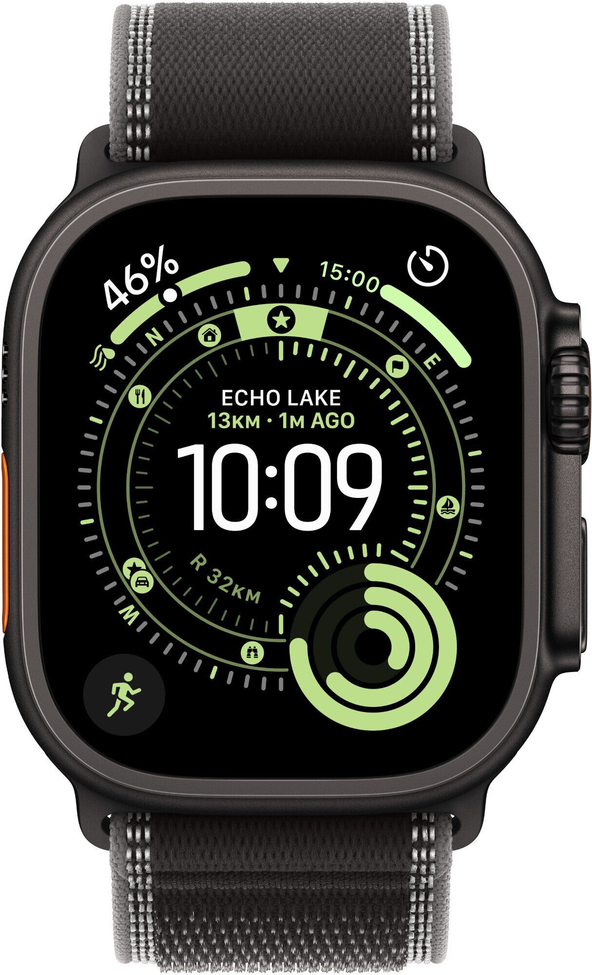 15525431_1_f Smartwatch Apple Watch Ultra 3 GPS + Cellular 49mm Black Titanium / Trail Loop S/M Czarny (MF1D4ET/A)