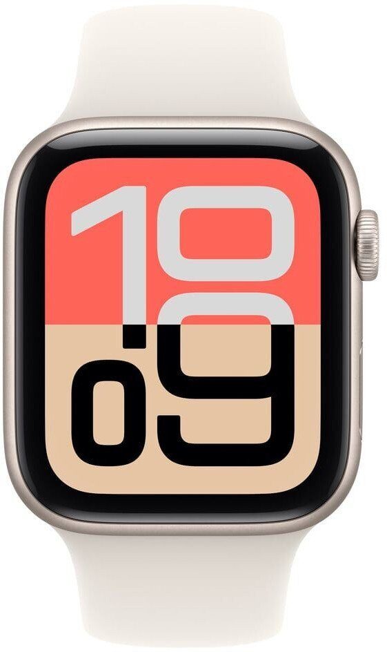 15525446_1_f Smartwatch Apple Watch SE 3 GPS + Cellular 44mm Starlight Alu Sport M/L Beżowy (MEPF4ET/A)