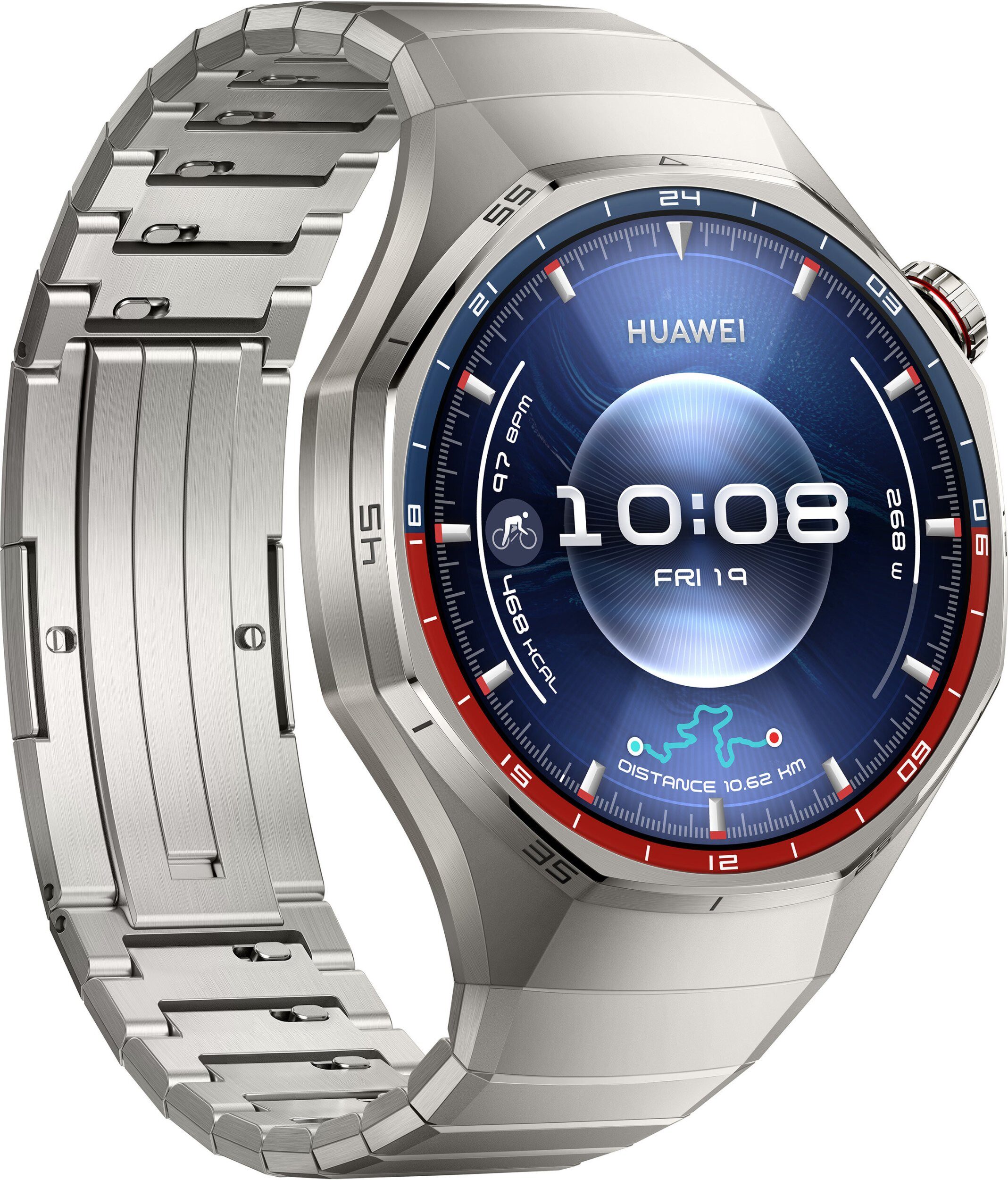 15531814_6_f Smartwatch Huawei Watch GT6 Pro 46mm Elite Srebrny (55020FTT)