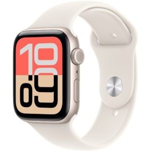 15533022_1_f Smartwatch Apple Watch SE 3 GPS + Cellular 44mm Starlight Alu Sport M/L Beżowy (MEPF4MP/A)