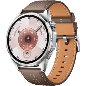 Smartwatch Huawei Watch GT6 46mm Classic Brązowy (Atum-B19L)