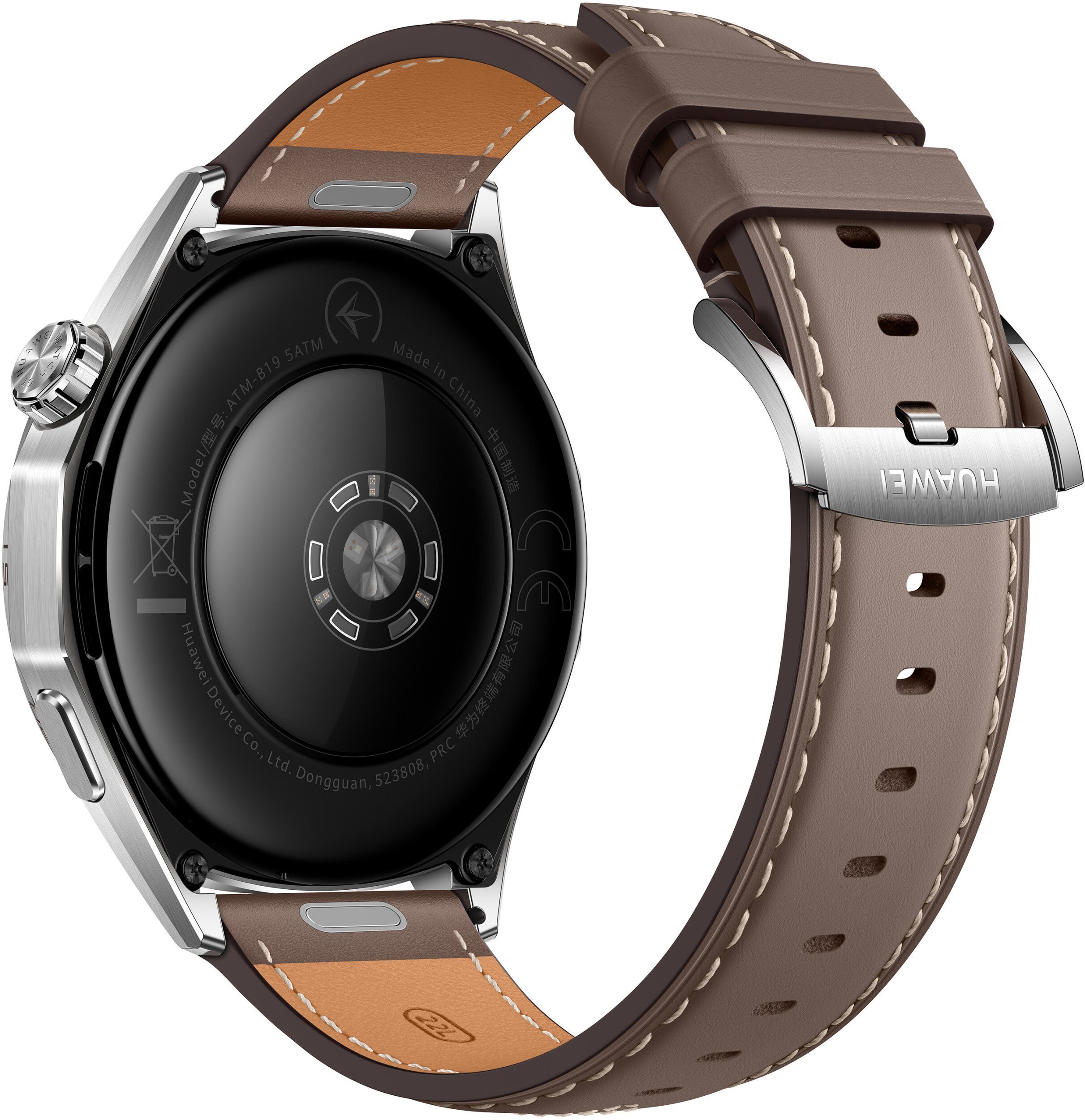 15533025_6_f Smartwatch Huawei Watch GT6 46mm Classic Brązowy (Atum-B19L)