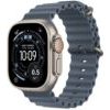 15535618_1_f Smartwatch Apple Watch Ultra 3 GPS + Cellular 49mm Titanium / Ocean Band Niebieski (MEWH4ET/A)