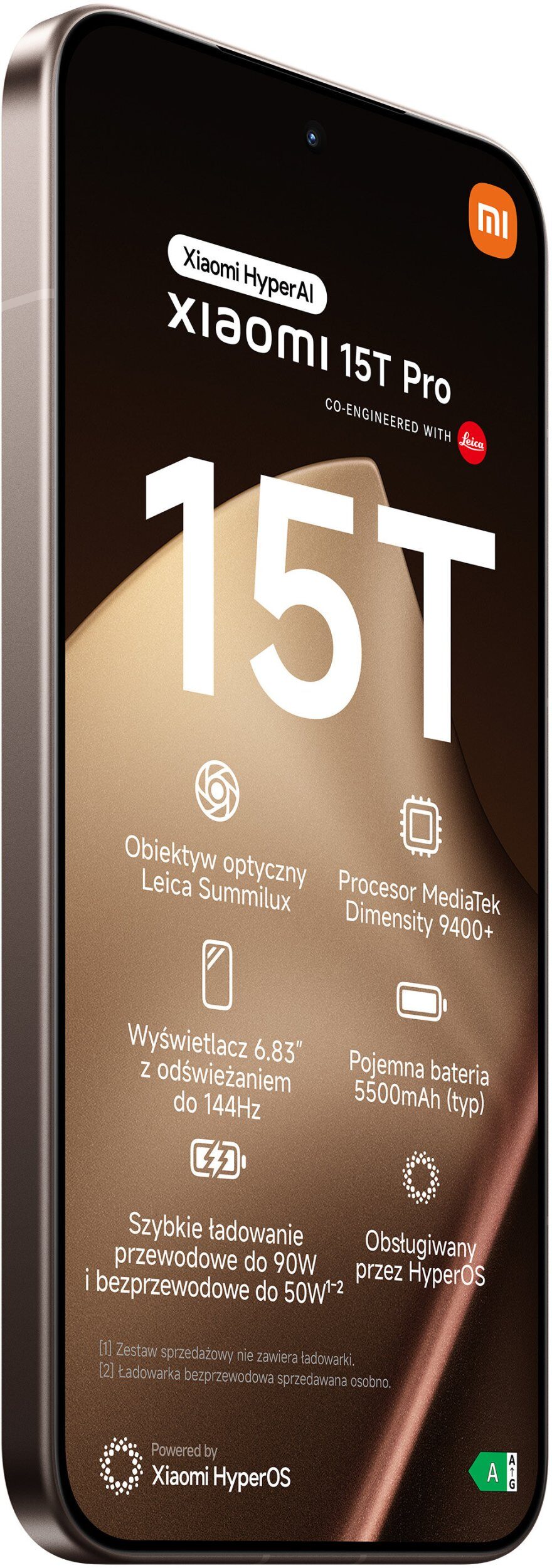 15536067_9_f Smartfon Xiaomi 15T Pro 5G 12/512GB Złoty (68001)