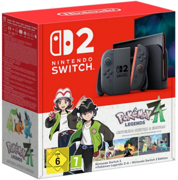 15536448_1_f Nintendo Switch 2 + Pokémon Legends: Z-A (N2H003)
