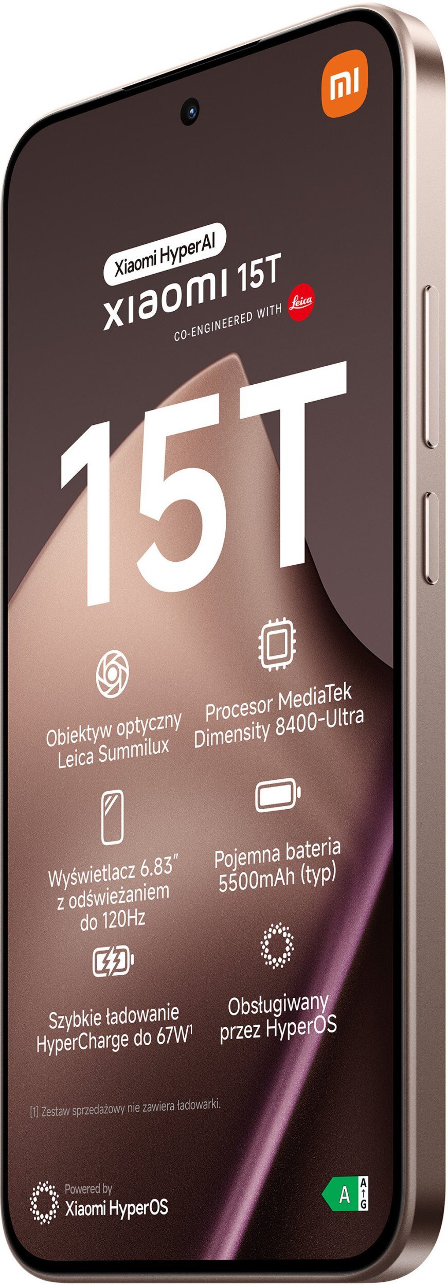 15537175_8_f Smartfon Xiaomi 15T 5G 12/256GB Złoty (68146)