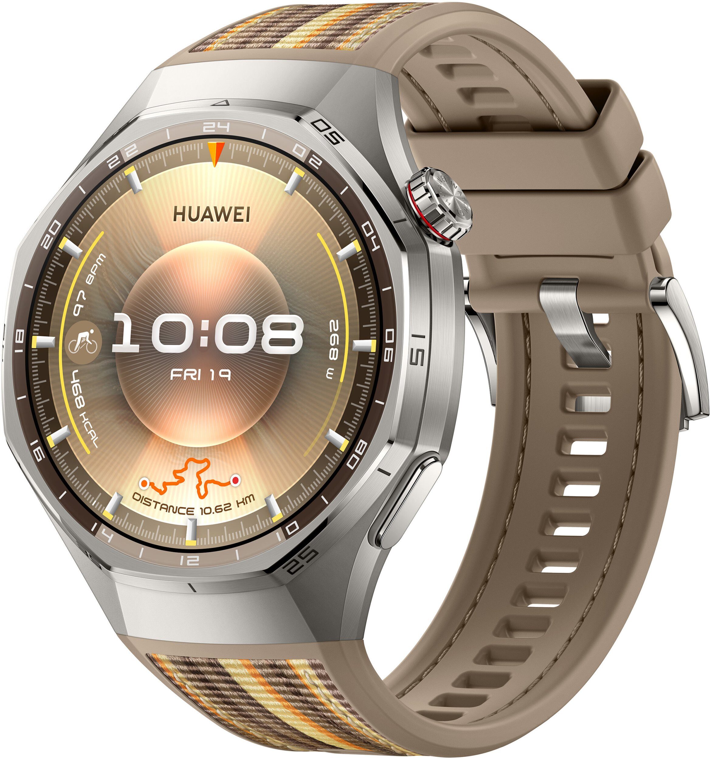 15539192_0_f Smartwatch Huawei Watch GT6 Pro 46mm Safari Brązowy (55020FTS)