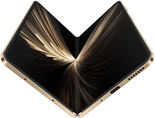 Smartfon Huawei HONOR Magic V5 5G (MBH-N49) AI Handy, Sim Free, 512GB Speicher 16GB RAM, Dual SIM, Android 15, Klappbildschirm Smartphone - Dawn Gold (5109BUHJ)