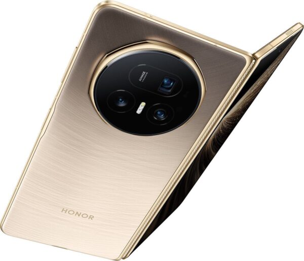 Smartfon Huawei HONOR Magic V5 5G (MBH-N49) AI Handy, Sim Free, 512GB Speicher 16GB RAM, Dual SIM, Android 15, Klappbildschirm Smartphone - Dawn Gold (5109BUHJ)