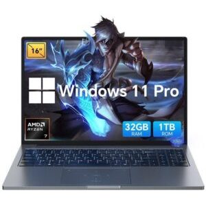 15542517_0_f Laptop Blackview Laptop Blackview GamiBook-8 Ryzen 7 7735HS/16" WUXGA (1920x1200)/32GB/1TB/BT/BLKB/Win 11 Pro Geay