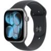 15542900_0_f Smartwatch Apple Watch 11 GPS 42mm Space Grey Alu Sport Band M/L Czarny (MEV44ZR/A)