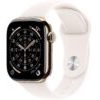 Smartwatch Apple Watch 11 GPS + Cellular 46mm Gold Titanium Sport Band M/L Różowy (MFD64ZR/A)