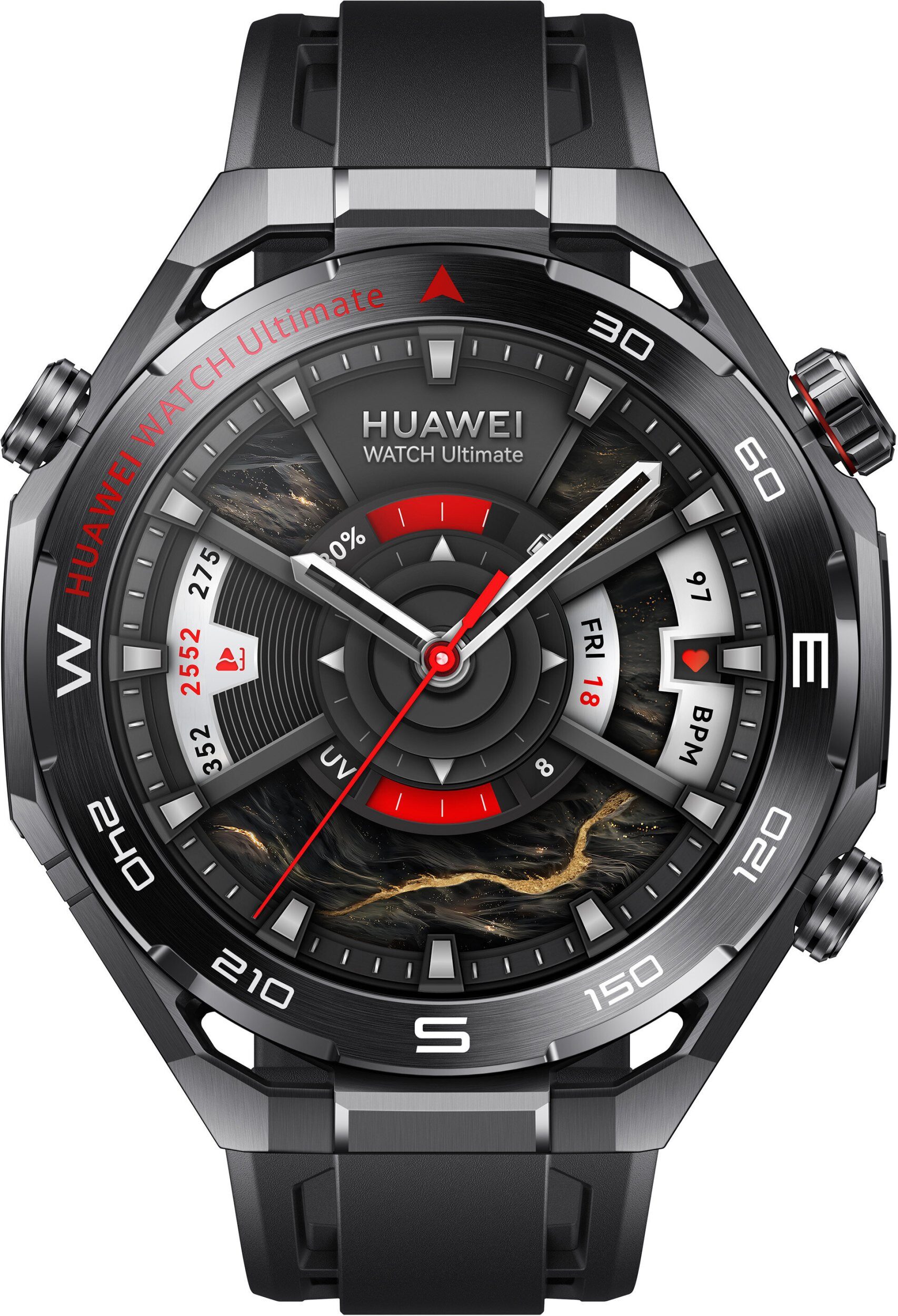 Smartwatch Huawei Watch Ultimate 2 Czarny (55020GBB)