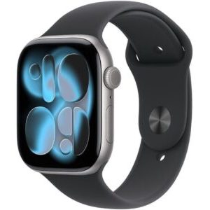 15559182_0_f Smartwatch Apple Watch 11 GPS + Cellular 42mm Space Grey Alu Sport Band M/L Czarny (MF8C4ZR/A)