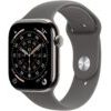 Smartwatch Apple Watch 11 GPS + Cellular 42mm Natural Titanium Sport Band S/M Grafitowy (MF8M4ZR/A)