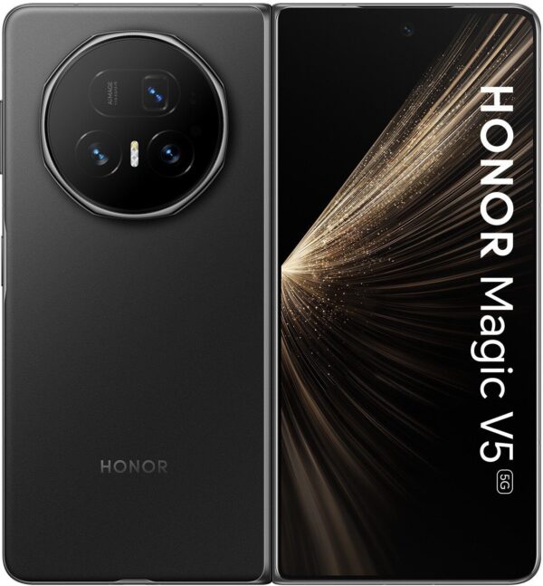 15597326_0_f Smartfon Honor Honor MAGIC V5 20,2 cm (7.95") MagicOS 9.0.1 5G USB Type-C 16 GB 512 GB 5820 mAh Czarny